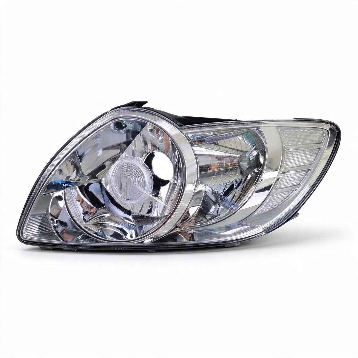Headlight Assembly Pair with LED Globes Suitable for Hyundai Getz 2009-2011 - ZT2