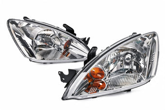 compare product Chrome Headlight Assembly Set LH RH Suitable for Mitsubishi Lancer CH 2003-2012