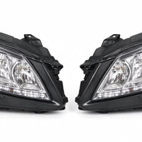 Head Light Assembly Black with LED Globes Set Suitable for Toyota Camry CV36 - XQ1