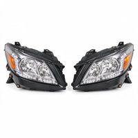 Head Light Assembly Black with LED Globes Set Suitable for Toyota Camry CV36 - ZT2