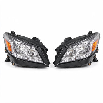 compare product Head Light Assembly Black with LED Globes Set Suitable for Toyota Camry CV36