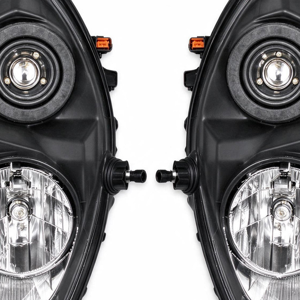 Headlight Assembly Chrome LED H4 HB3 Suitable for Toyota Camry CV36 2004-2006 - XQ1