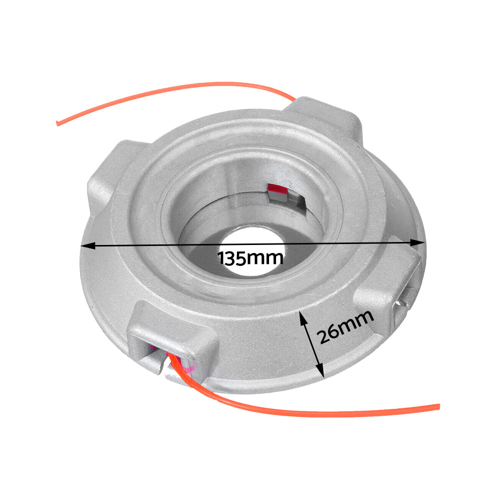 Universal 25mm Alloy Trimmer Head Suitable For Stihl & Husqvarna Whipper Snipper Trimmers