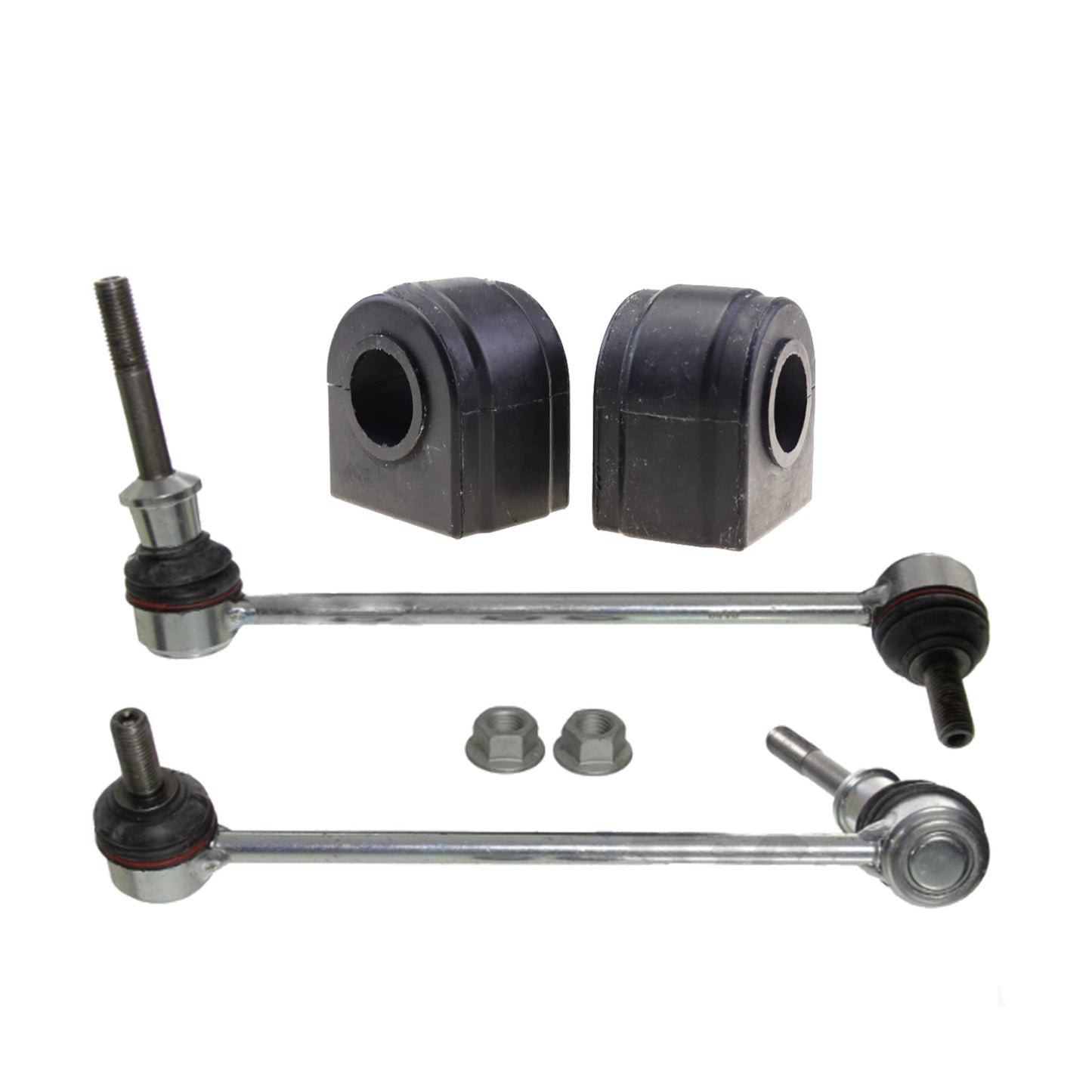 4Pcs/Set Front Stabilizer Sway Bar Link & Bushing Suitable For BMW X5 E70 X6 E71