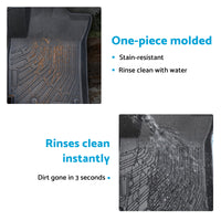Floor Boot Mats Kit 3D All-Weather Suitable For Nissan X-Trail 22-On T33 e-