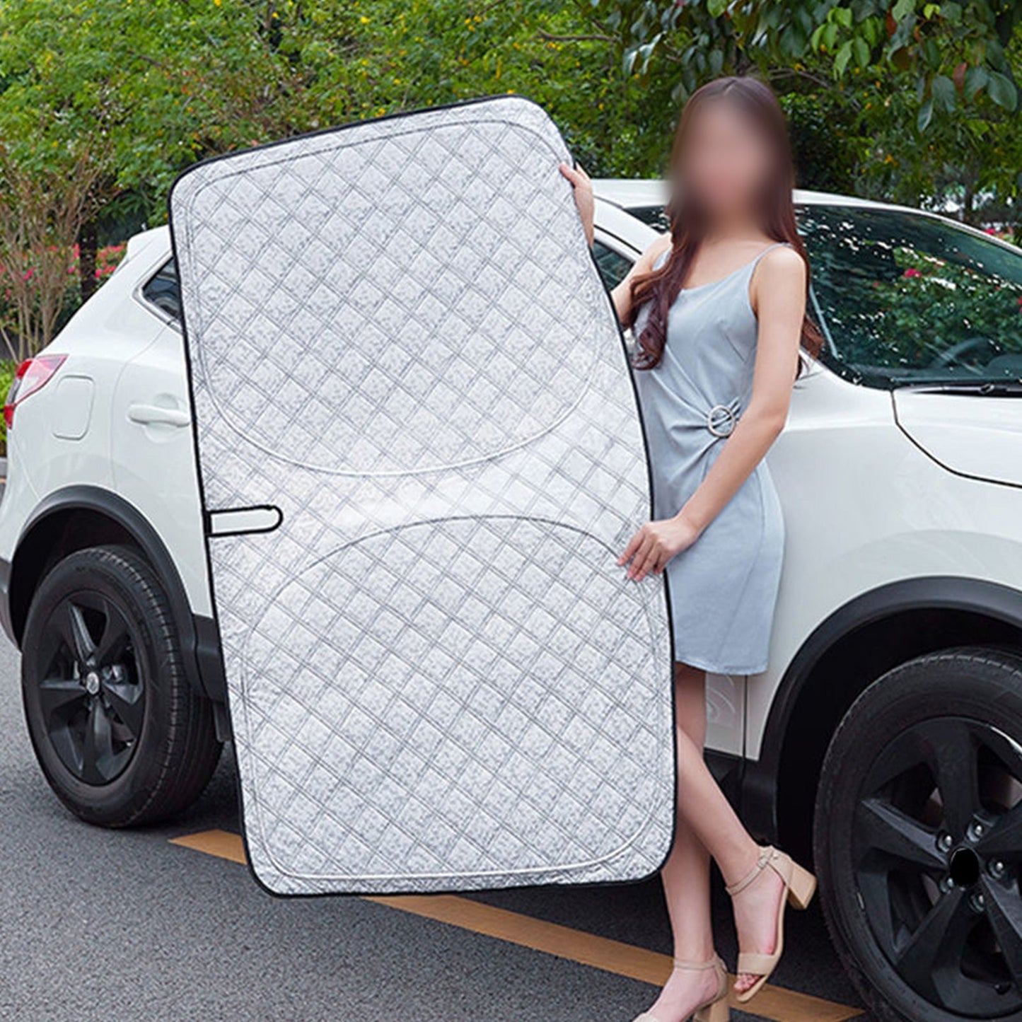 6 Layer Thick WindScreen SunShade Suitable For BMW 4-Series 20-25 UV Protection
