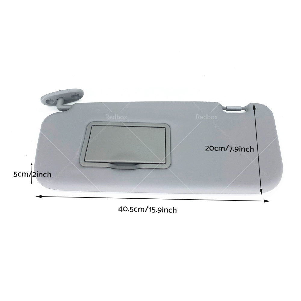 {{ Left Right Side Car Sun Visor Shade Suitable For Hyundai Getz 2002-2012 Grey }} - Buy Car Parts Online at {{ Kaka Auto Parts }}.