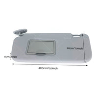 {{ Left Right Side Car Sun Visor Shade Suitable For Hyundai Getz 2002-2012 Grey }} - Buy Car Parts Online at {{ Kaka Auto Parts }}.