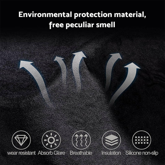 Non-Slip Dash Mat Dashboard Cover Black Suitable For Honda Jazz Hatch 2014-2022