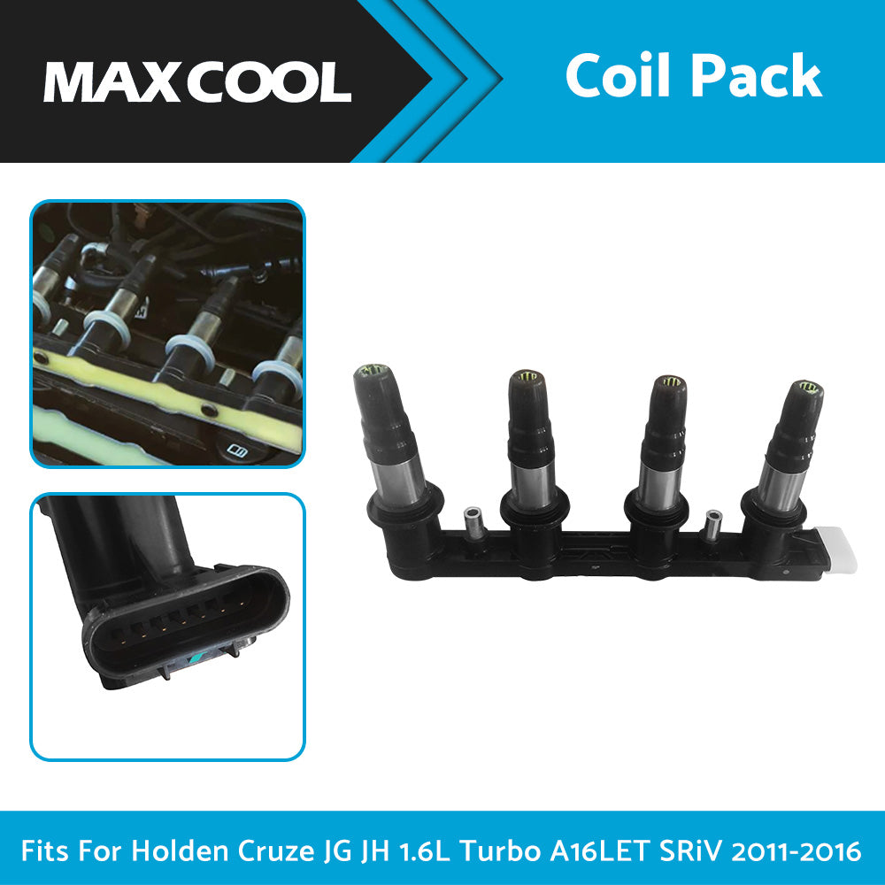 {{ Ignition Coil Pack Fit For Holden Cruze JG JH 1. 6L Turbo A16LET SRiV 2011-2016 }} - Buy Car Parts Online at {{ Kaka Auto Parts }}.