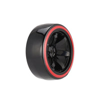 Suitable for Drifting 1 10 RC Drift Cars 4PCS Hard Plastic Rim Tyre Tire Wheel