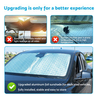 {{ 6 Layer WindScreen Sun Shade Suitable For Kia Carnival 2014-2020 UV Protection }} - Buy Car Parts Online at {{ Kaka Auto Parts }}.