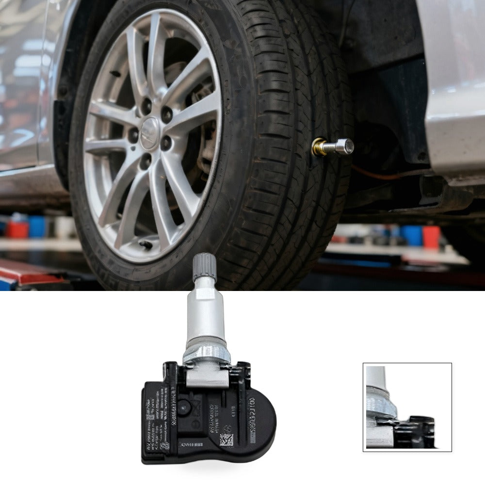 Tyre Pressure Sensors TPMS Sensors Metal Valve Silver for Kia Rio Sorento Stonic