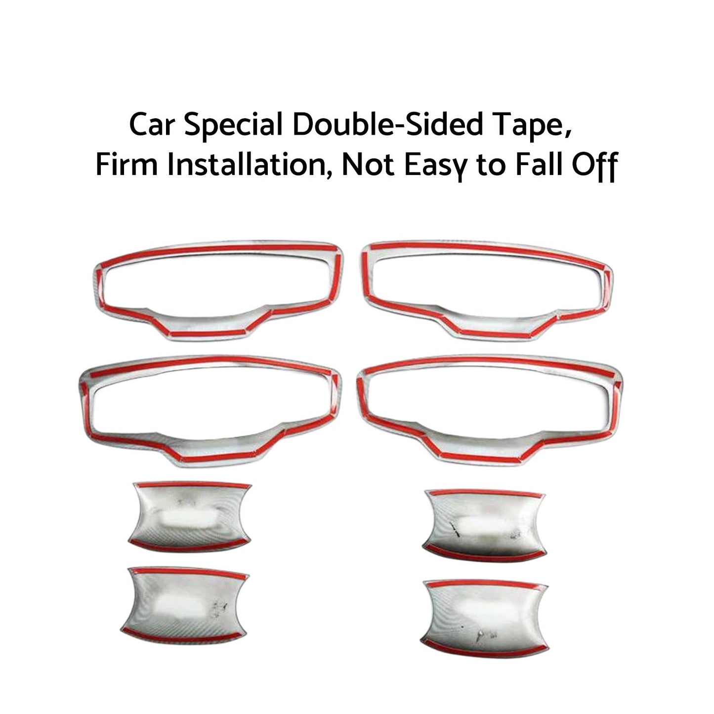 Door Handle Bowl Cover Trim Gloss Black Suitable For Mitsubishi Triton MV 2024+