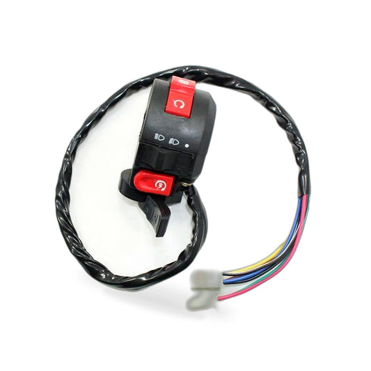 7 Wire Kill Start Light Switch Button Housing Suitable for PIT Quad Dirt Bike AT