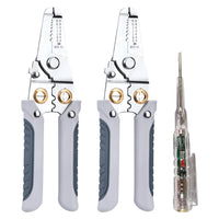 Wire Stripper Pliers Multifunctional Electric Cable Stripper Crimper Cutter Tool