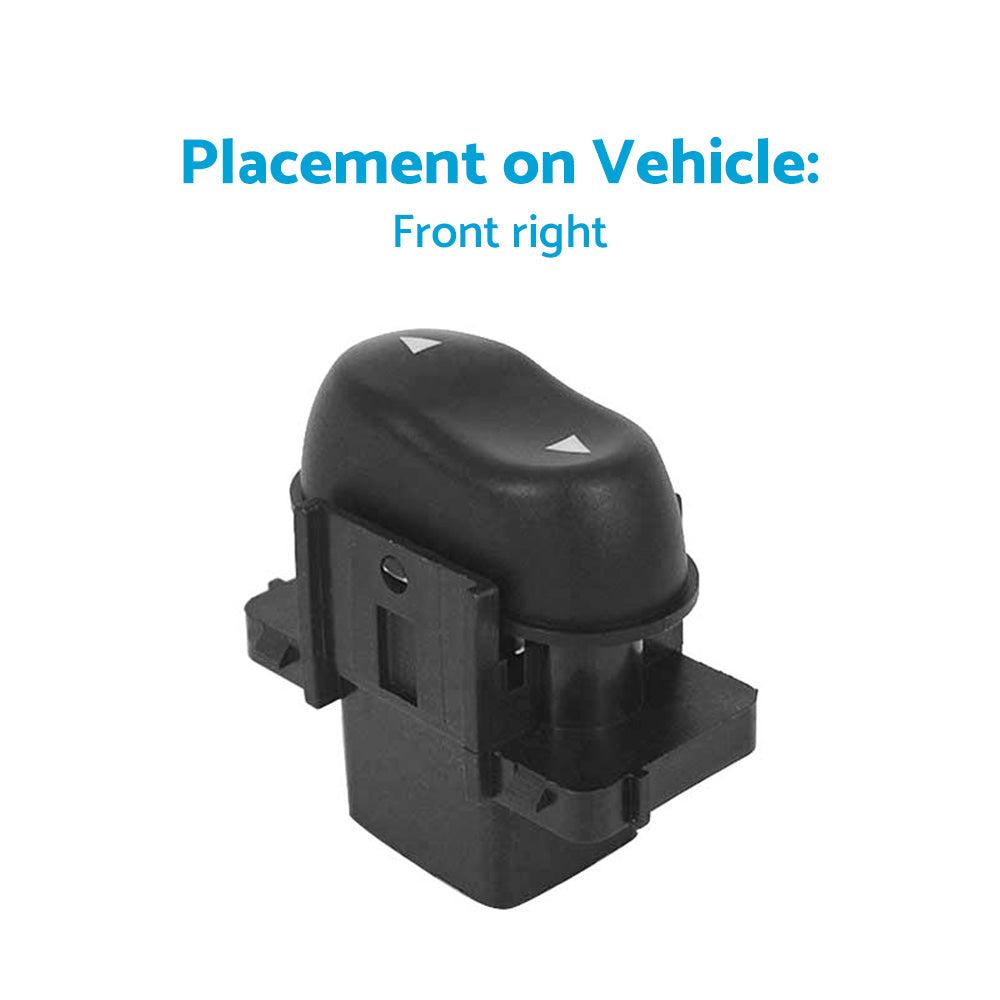 Set of 4 Power Window Switches Suitable For Ford Fairlane & Fairmont AU - Driver & Passenger Side