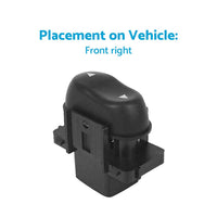 Set of 4 Power Window Switches Suitable For Ford Fairlane & Fairmont AU - Driver & Passenger Side