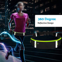 Waterproof Running Hiking Sport Bum Bag Travel Money Phone Belt Waist Zip Pouch