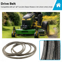 Drive Belt Suitable For 42 inch  48 inch  Cut John Deere Mowers L110 LA120 LA125 LA145