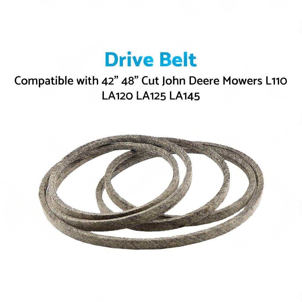 Drive Belt Suitable For 42 inch  48 inch  Cut John Deere Mowers L110 LA120 LA125 LA145