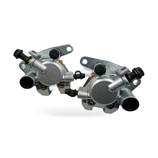 Front Left Right Brake Caliper with Brake Pads Set Suitable for Yamaha Kodiak 40