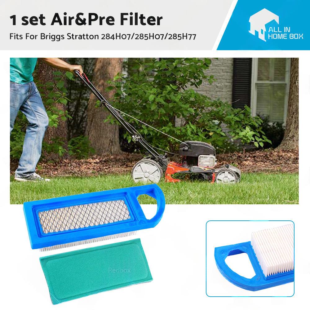 Air  and  Pre Filter for 14-19. 5HP Briggs I or C and Intek Motors 698083 697634 697014