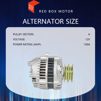 Alternator Suitable For Nissan Patrol GU 4. 2L Turbo Diesel TD42 TD42TI 98-07 MAN