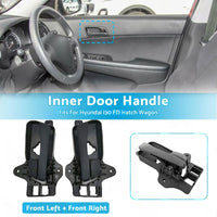 1 Pair Front Left  and  Right Inner Door Handle For Hyundai i30 FD Hatch Wagon 07-12