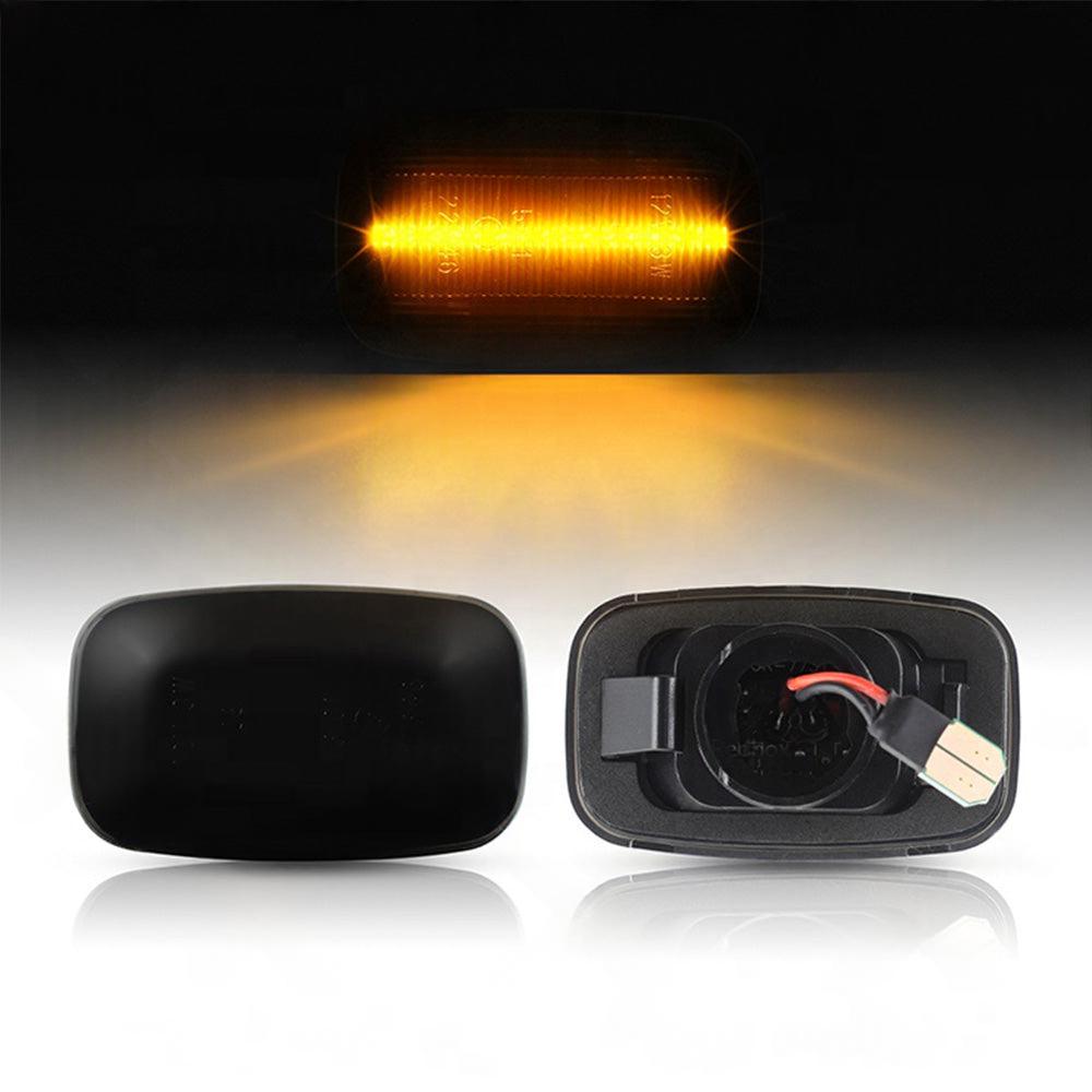 2 x LED Side Marker Turn Signal Indicator Light Suitable for Toyota Landcruiser