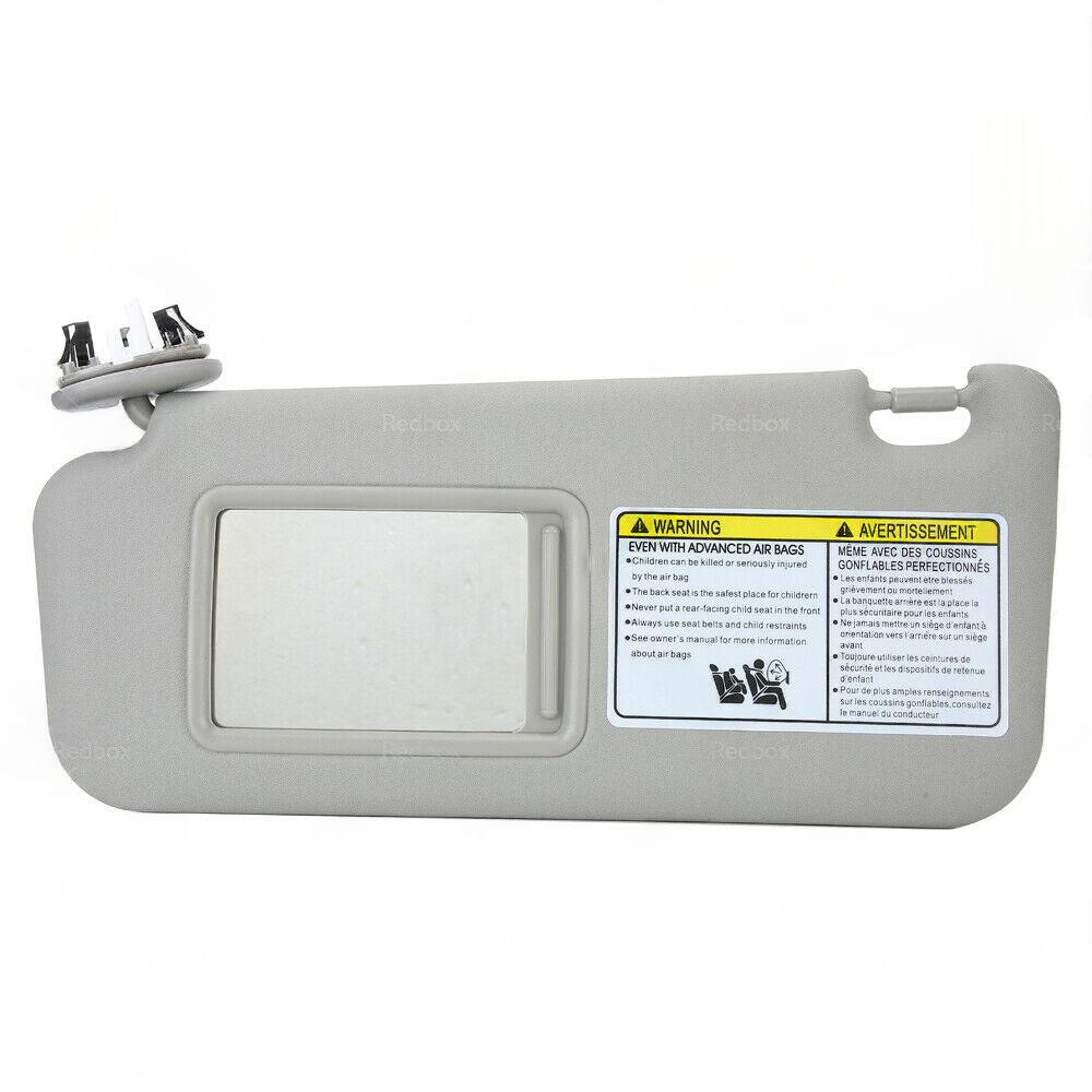 Left Sunshade Visor Suitable for Toyota RAV4 2006-2013 Gray 74320-42501-B2