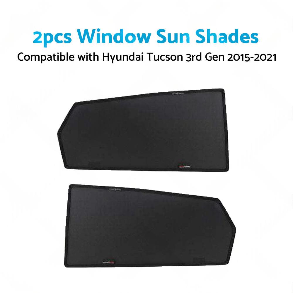 2PCS Rear Car Window Sun Shades Suitable For Hyundai Tucson 3rd Gen 2015-2021