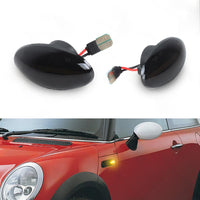Pair LED Side Indicator Turn Signal Light Lamp For Mini Cooper JCW R50 R53 R52