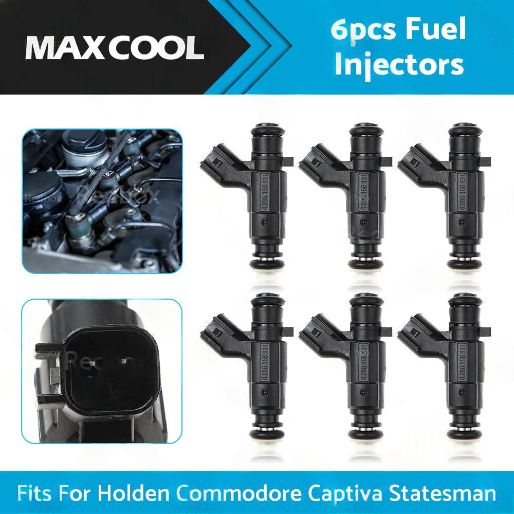 6Pcs Fuel Injectors For Holden Captiva Statesman Commodore VE VZ V6 0280156131