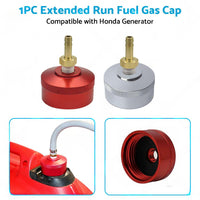 Extended Run Fuel Gas Cap Suitable For Honda EU2000i Generator 1/4 Inch NPT Line