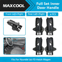 4X Front Rear Left Right Inner Door Handle For Hyundai i30 FD Hatch Wagon 07-12