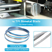 BI METAL BIMETAL BAND SAW BANDSAW BLADE 1140mm x13mm x 14 TPI FOR METAL CUTTING