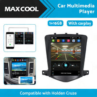 16GB Stereo Radio 9. 7'' Android 10. 1 GPS WiFi Carplay Suitable for Holden Cruze