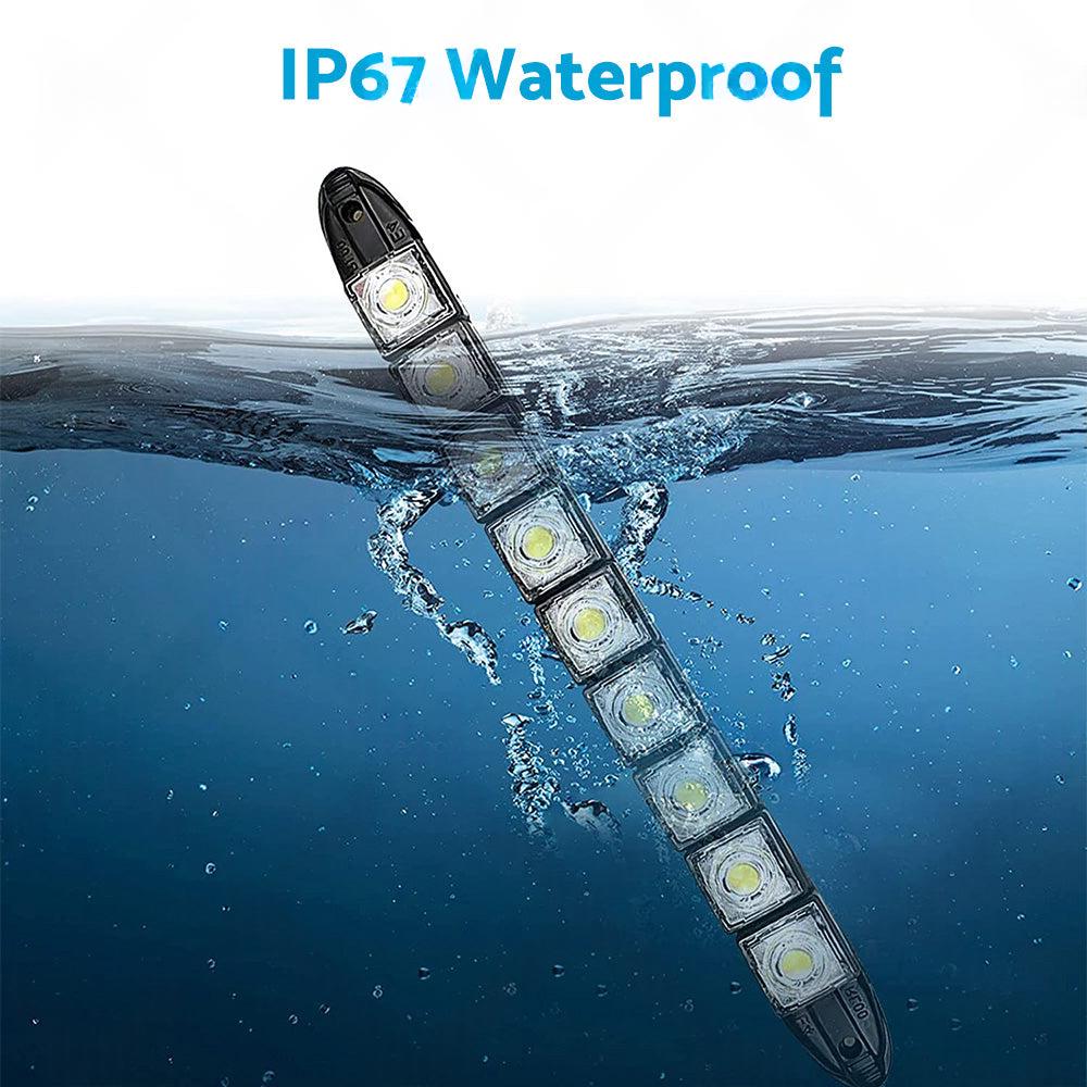2PCS 9 LED DRL Fog Driving Daylight Daytime Running Light Car Auto Head Lamp