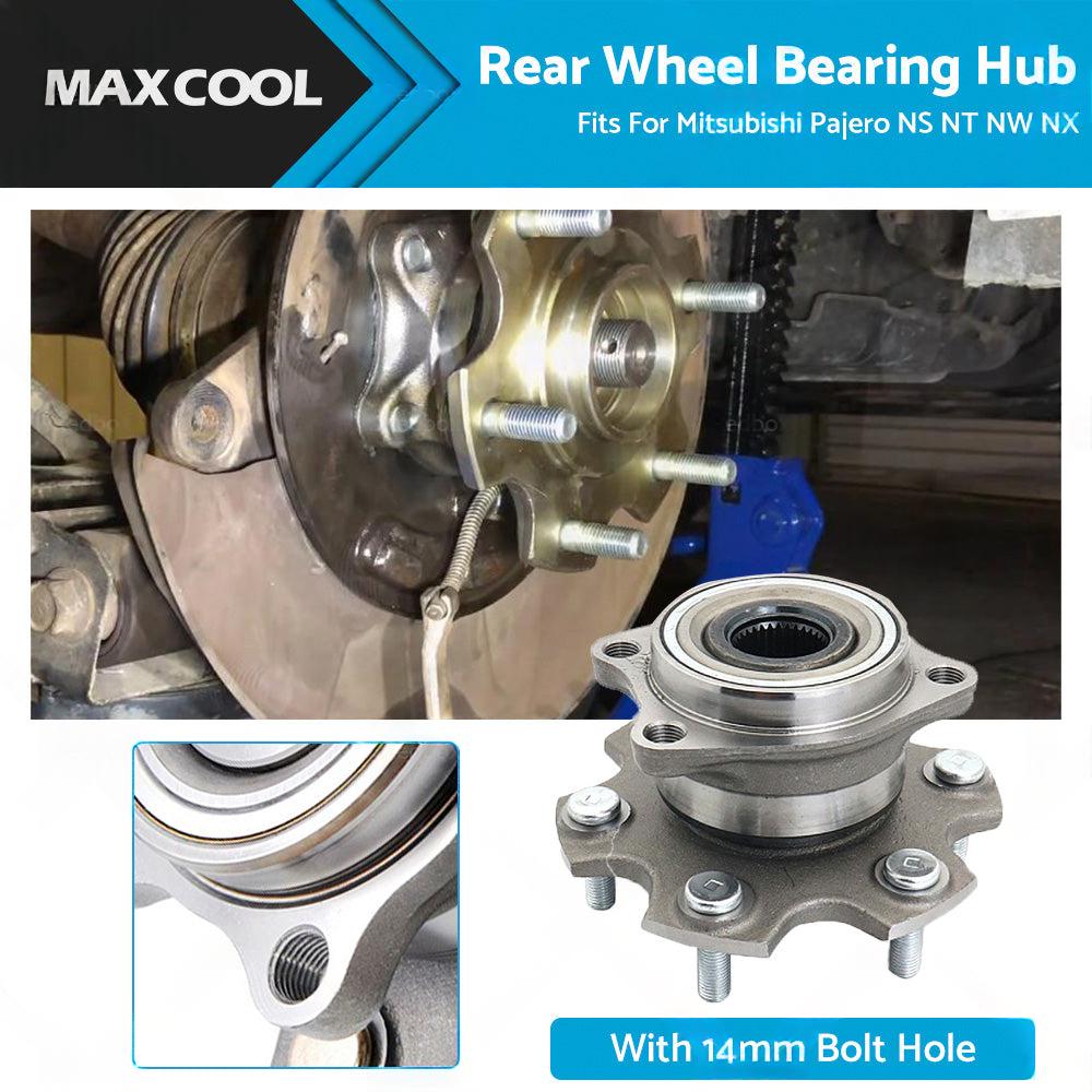 Rear Wheel Bearing Hub Fit For Mitsubishi Pajero NS NT NW NX with 14mm Bolt Hole