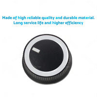 3PCS Heater AC Temperature Control Knob Suitable For 2008-2017 Chevrolet Savana