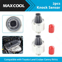 2X Knock Sensor Suitable For Land Cruiser FZJ75 FZJ80 1FZ-FE Lexus LX450 FZJ100