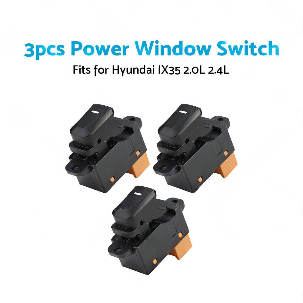 3Pcs Window Switch Passenger Side For Hyundai IX35 2. 0L 2. 4L 93580-2Z00