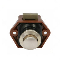 5x Push Button Latch Knob Catch Lock For Drawer Cupboard Door Caravan Cabinet