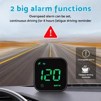 Universal Car HUD Head Up Display LED Digital GPS Speedometer Overspeed Alarm