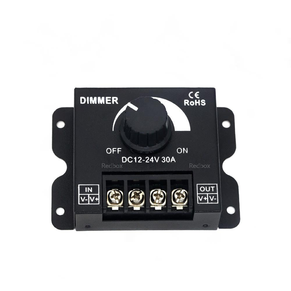 12V-24V Metal LED Switch Dimmer Controller Manual Operation for Strip Light