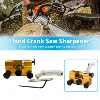 Portable Chainsaw Sharpener Jig Manual Chainsaw Sharpening with Sharpening Heads
