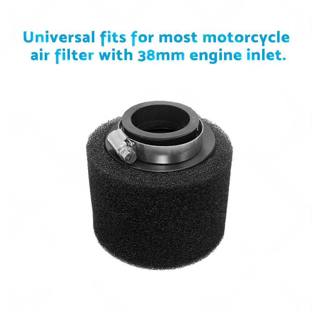 38mm Foam Pod Air Filter Cleaner 125cc 140cc PIT PRO Quad Dirt Bike ATV Buggy