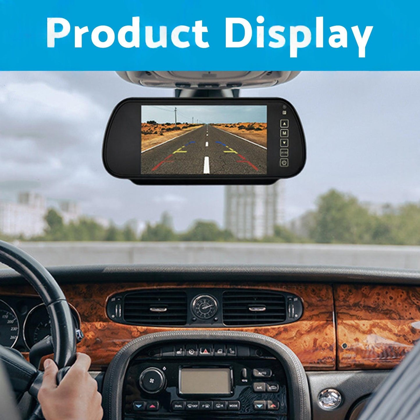 Brake Light Backup Camera W or  7''Monitor Suitable for 07-19 Sprinter or VW Crafter