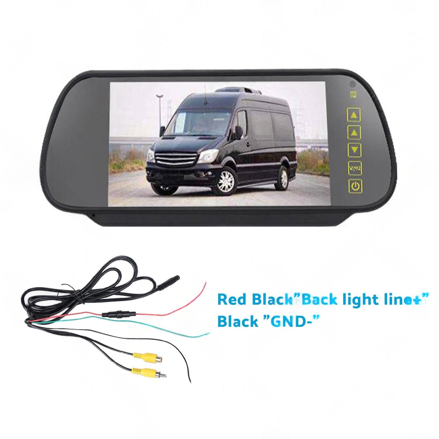 Brake Light Backup Camera W or  7''Monitor Suitable for 07-19 Sprinter or VW Crafter